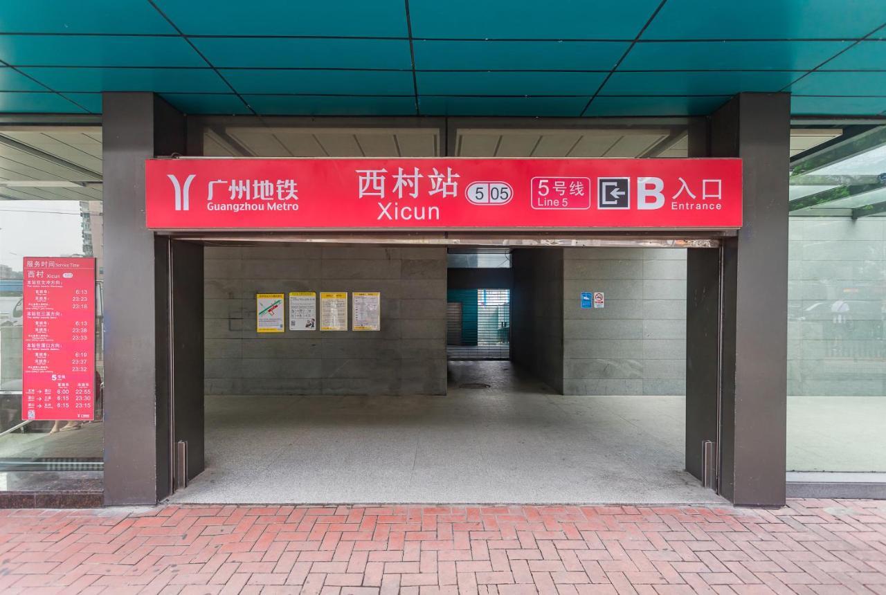 Super 8 Hotel Select Guangzhou Railway Station Xicun Subway Station 외부 사진